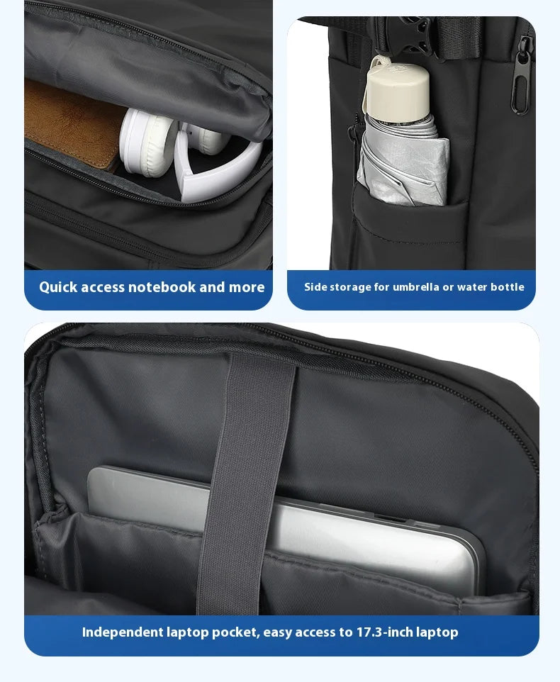 High quality vacuum compression backpack