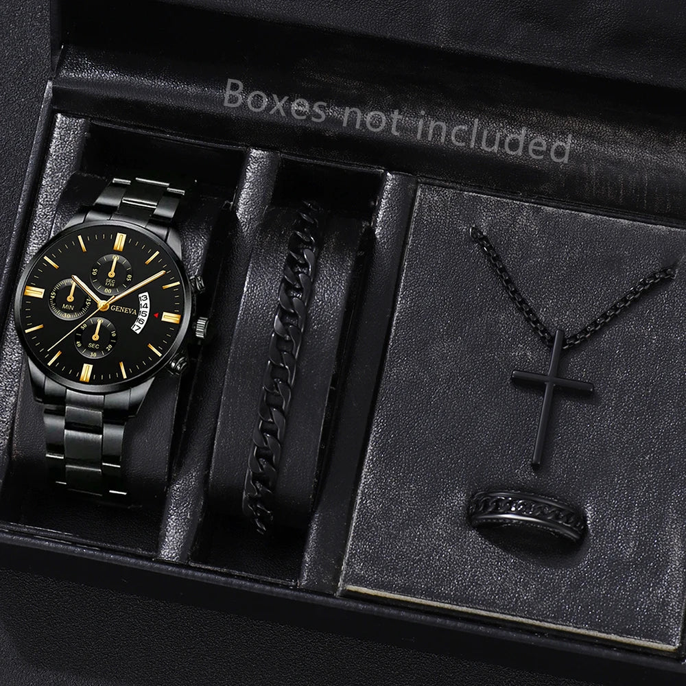 Stainless steel watch