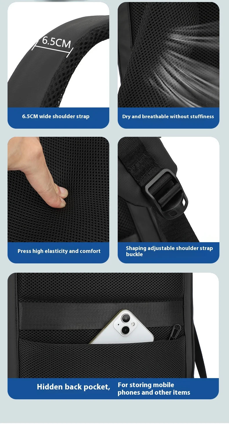 High quality vacuum compression backpack