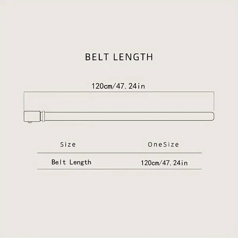 Stylish leather belt for men