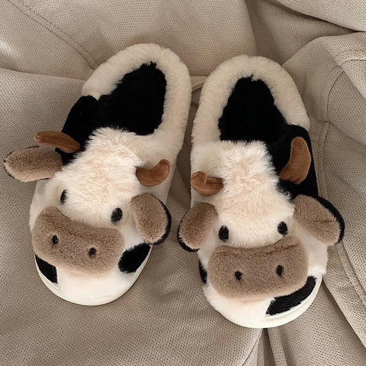 Cow slippers