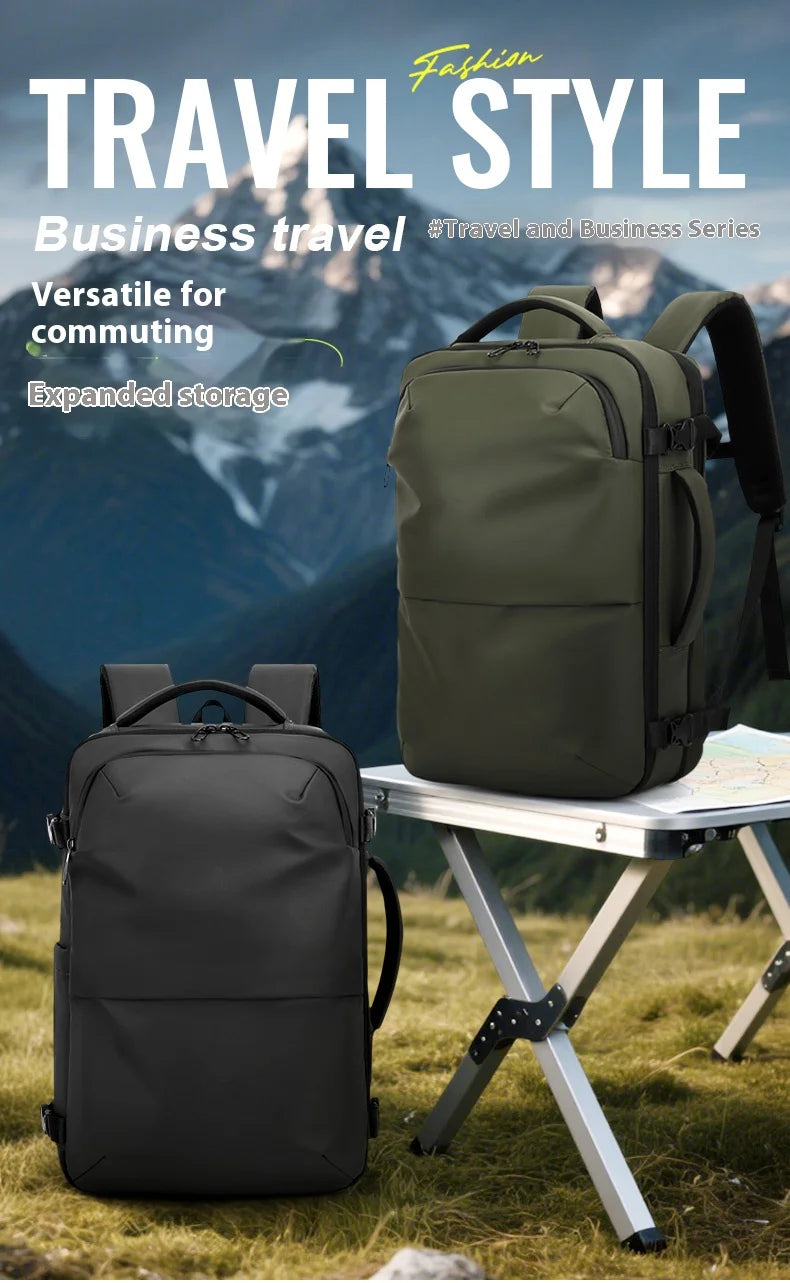 High quality vacuum compression backpack