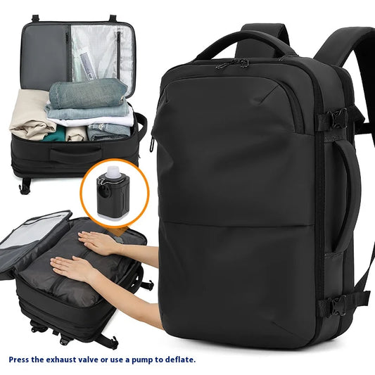 High quality vacuum compression backpack