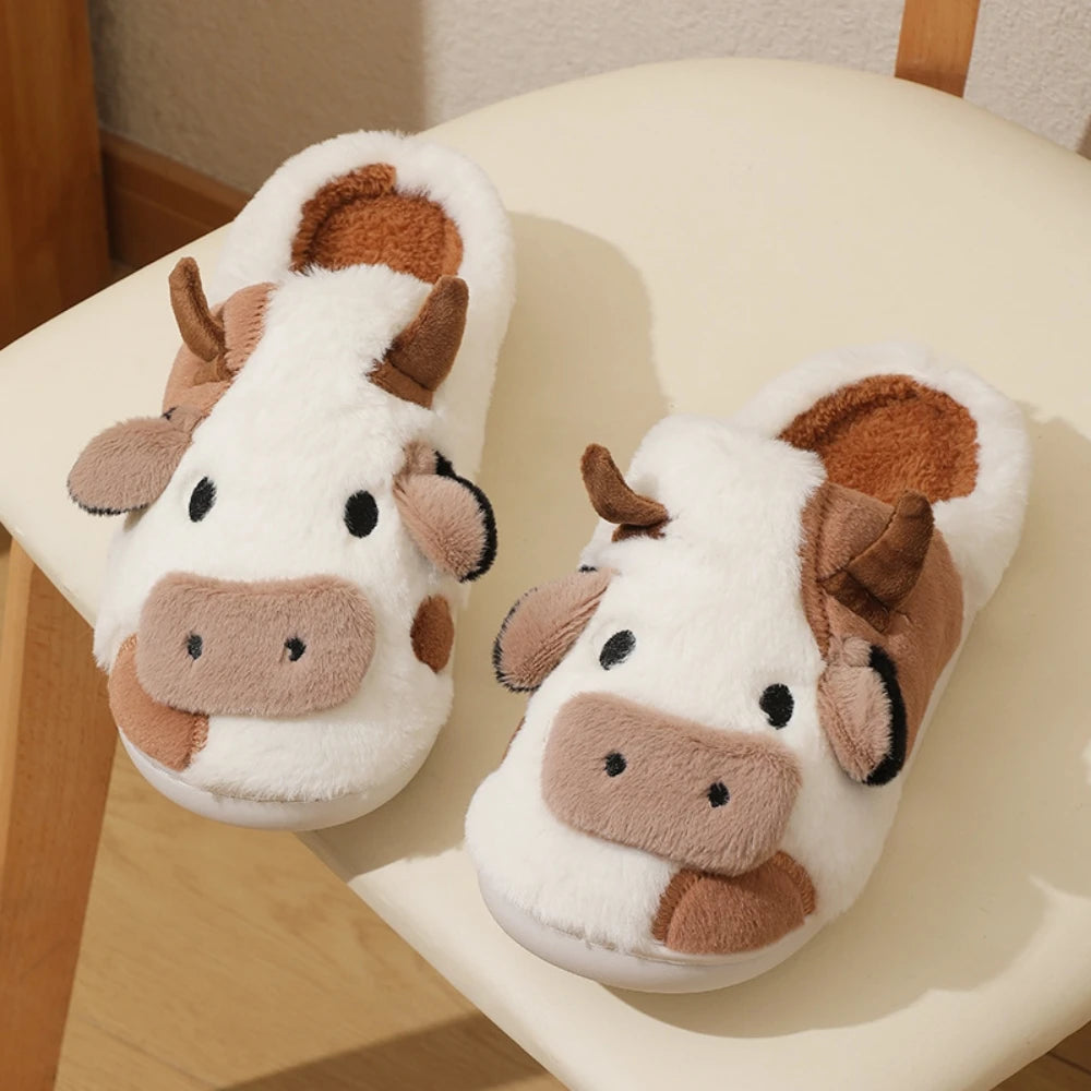 Cow slippers