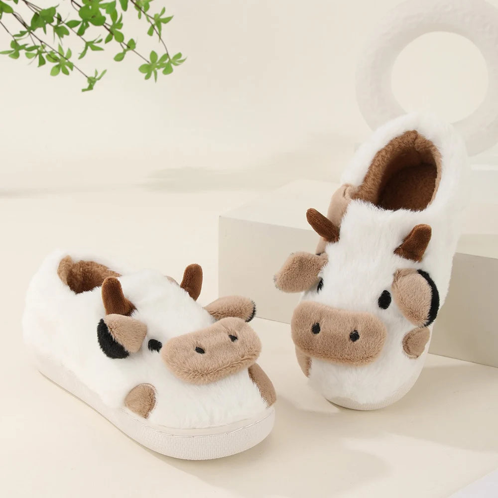 Cow slippers