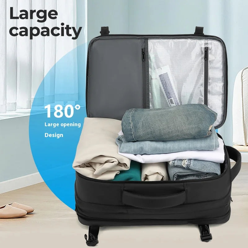 High quality vacuum compression backpack