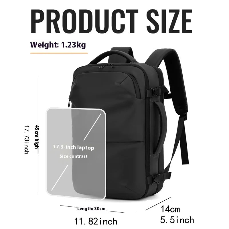 High quality vacuum compression backpack