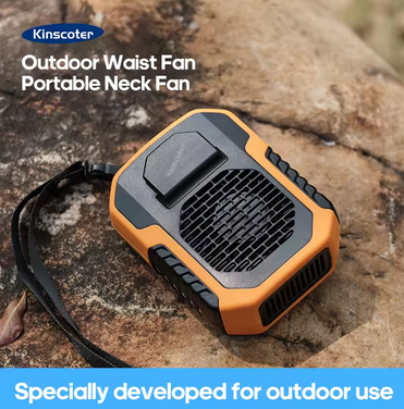 Beat the Heat – Hands-Free Waist & Neck Cooling Fan